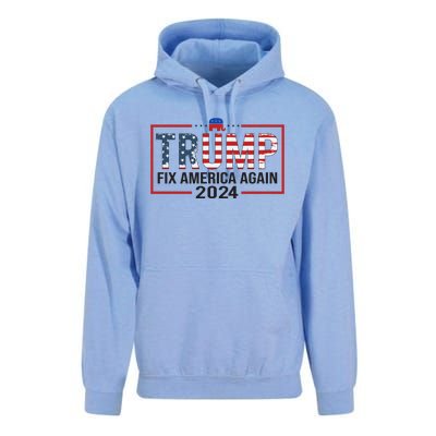 Rejuvenate America 2024 Patriotic Theme Unisex Surf Hoodie