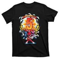 Rangers Awesome 5th Birthday Mini Action Shot T-Shirt