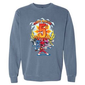 Rangers Awesome 5th Birthday Mini Action Shot Garment-Dyed Sweatshirt