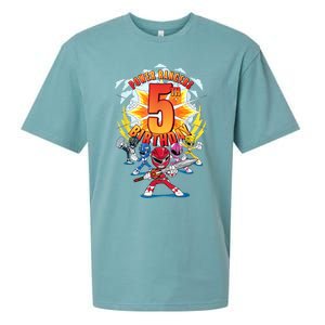 Rangers Awesome 5th Birthday Mini Action Shot Sueded Cloud Jersey T-Shirt