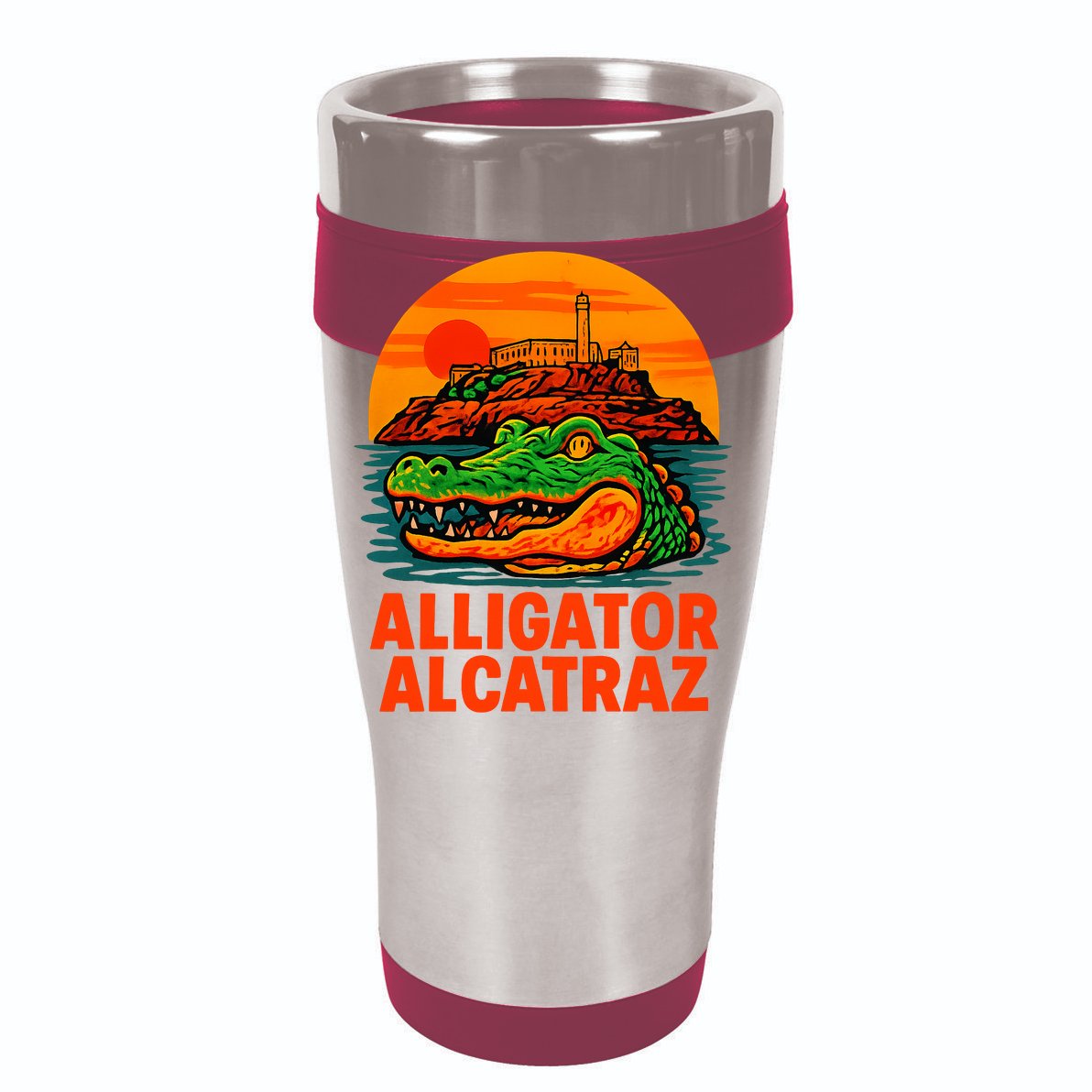 Retro Alligator Alcatraz T-Shirt
