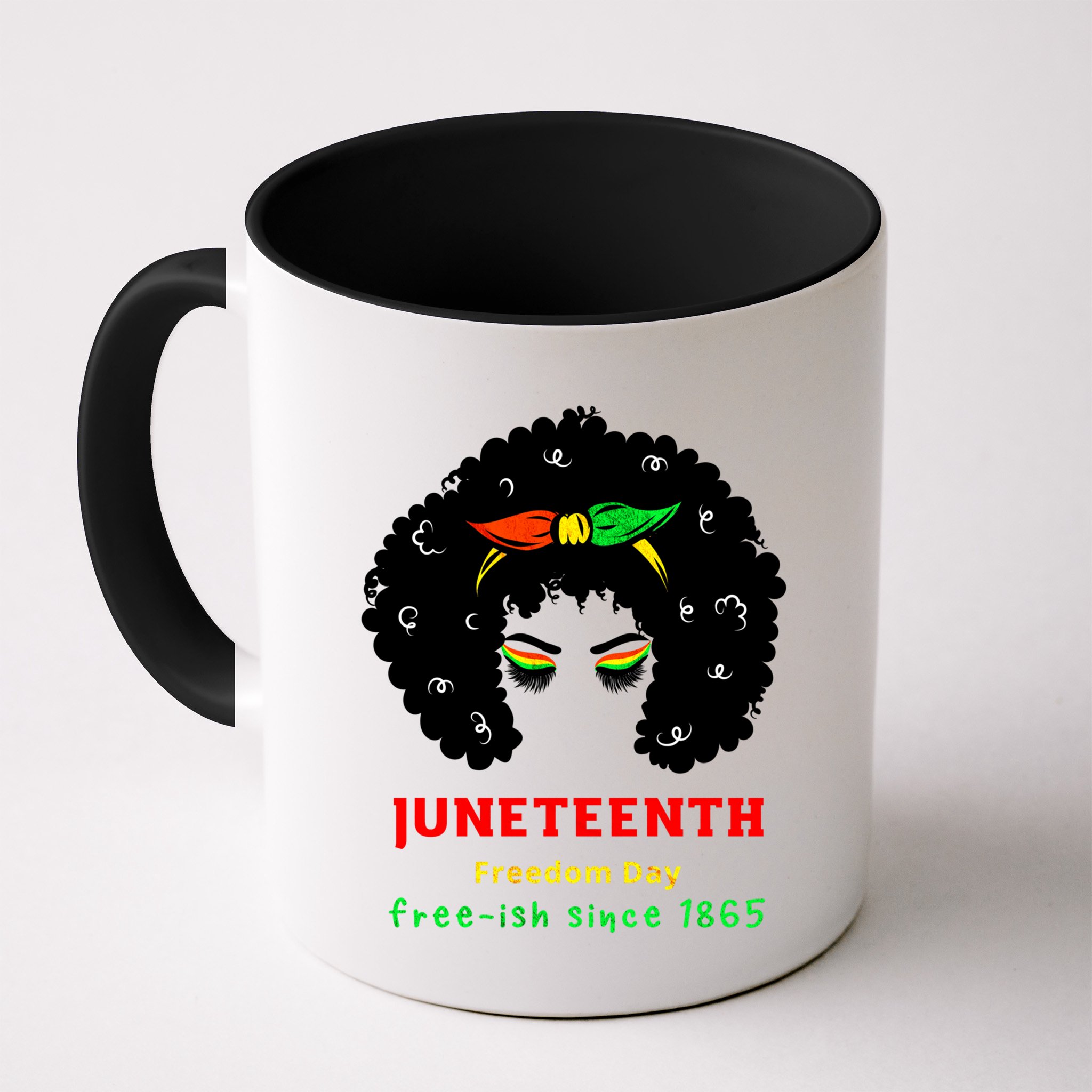 Retro African American Black Ecipation Day Freeish Funny Gift Mug