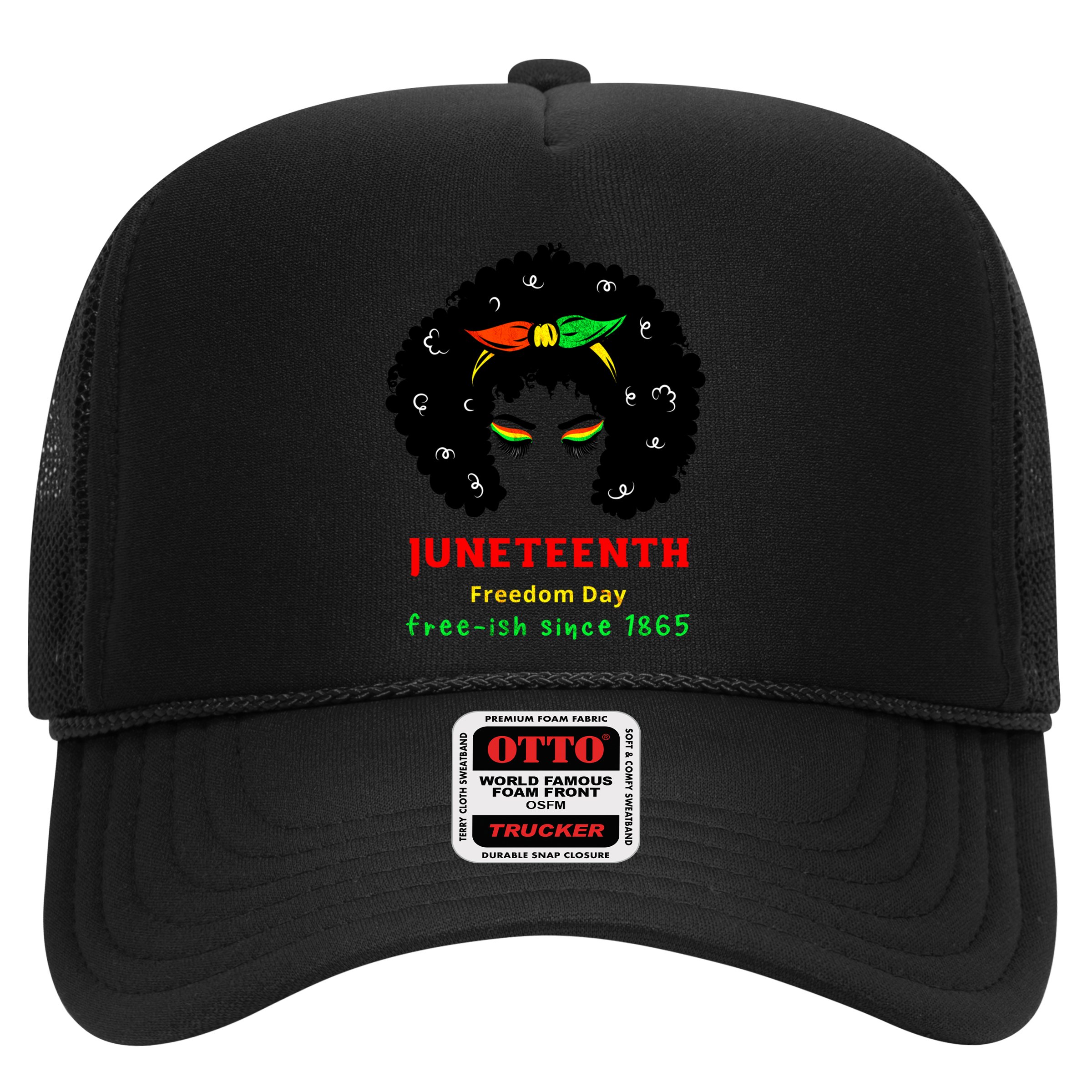 Retro African American Black Ecipation Day Freeish Funny Gift Hat