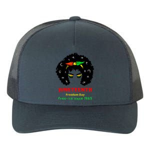 Retro African American Black Ecipation Day Freeish Funny Gift Yupoong Adult 5-Panel Trucker Hat