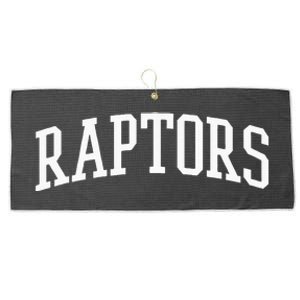 Raptors Athletic Arch College University Alumni Large Microfiber Waffle Golf Towel