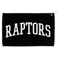 Raptors Athletic Arch College University Alumni Grommeted Golf Towel