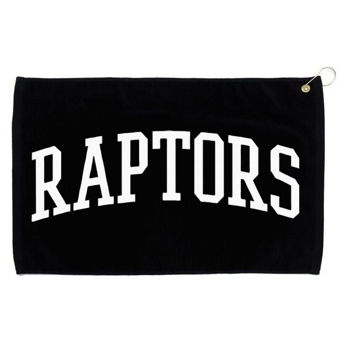 Raptors Athletic Arch College University Alumni Grommeted Golf Towel