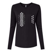 Retro Air Accordion Player Choir Musician Men Women Womens Cotton Relaxed Long Sleeve T-Shirt