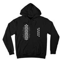 Retro Air Accordion Player Choir Musician Men Women Hoodie