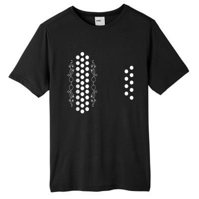 Retro Air Accordion Player Choir Musician Men Women Tall Fusion ChromaSoft Performance T-Shirt