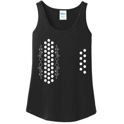 Retro Air Accordion Player Choir Musician Men Women Ladies Essential Tank