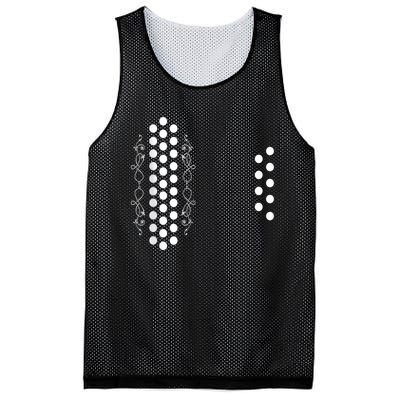 Retro Air Accordion Player Choir Musician Men Women Mesh Reversible Basketball Jersey Tank