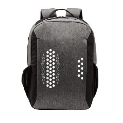 Retro Air Accordion Player Choir Musician Men Women Vector Backpack