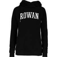 Rowan Athletic Arch College University Alumni Womens Funnel Neck Pullover Hood