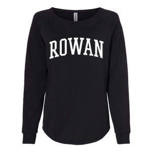 Rowan Athletic Arch College University Alumni Womens California Wash Sweatshirt