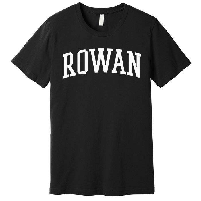 Rowan Athletic Arch College University Alumni Premium T-Shirt