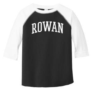 Rowan Athletic Arch College University Alumni Toddler Fine Jersey T-Shirt