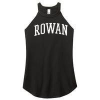 Rowan Athletic Arch College University Alumni Women's Perfect Tri Rocker Tank