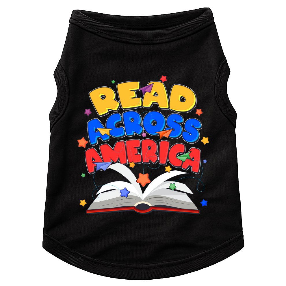 Read Across America Book Lover Doggie Tank