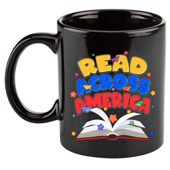 Read Across America Book Lover 11oz C Handle Ceramic Mug