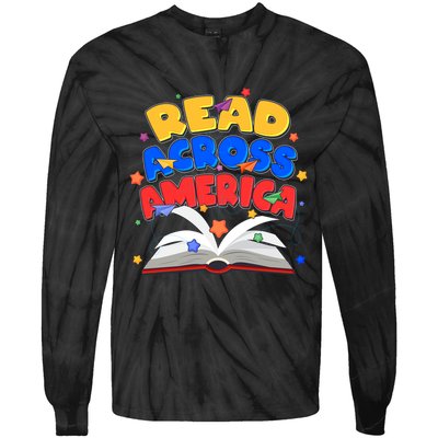 Read Across America Book Lover Tie-Dye Long Sleeve Shirt