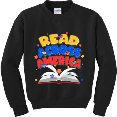 Read Across America Book Lover Kids Sweatshirt