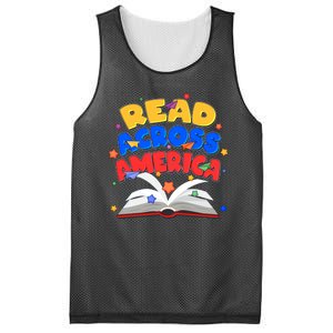 Read Across America Book Lover Mesh Reversible Basketball Jersey Tank