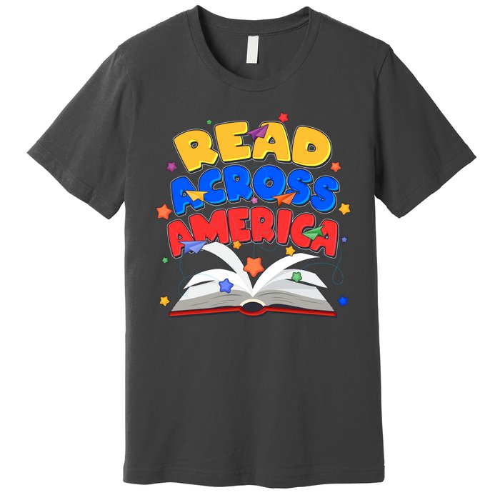 Read Across America Book Lover Premium T-Shirt