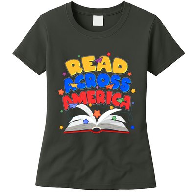 Read Across America Book Lover Womens T-Shirt
