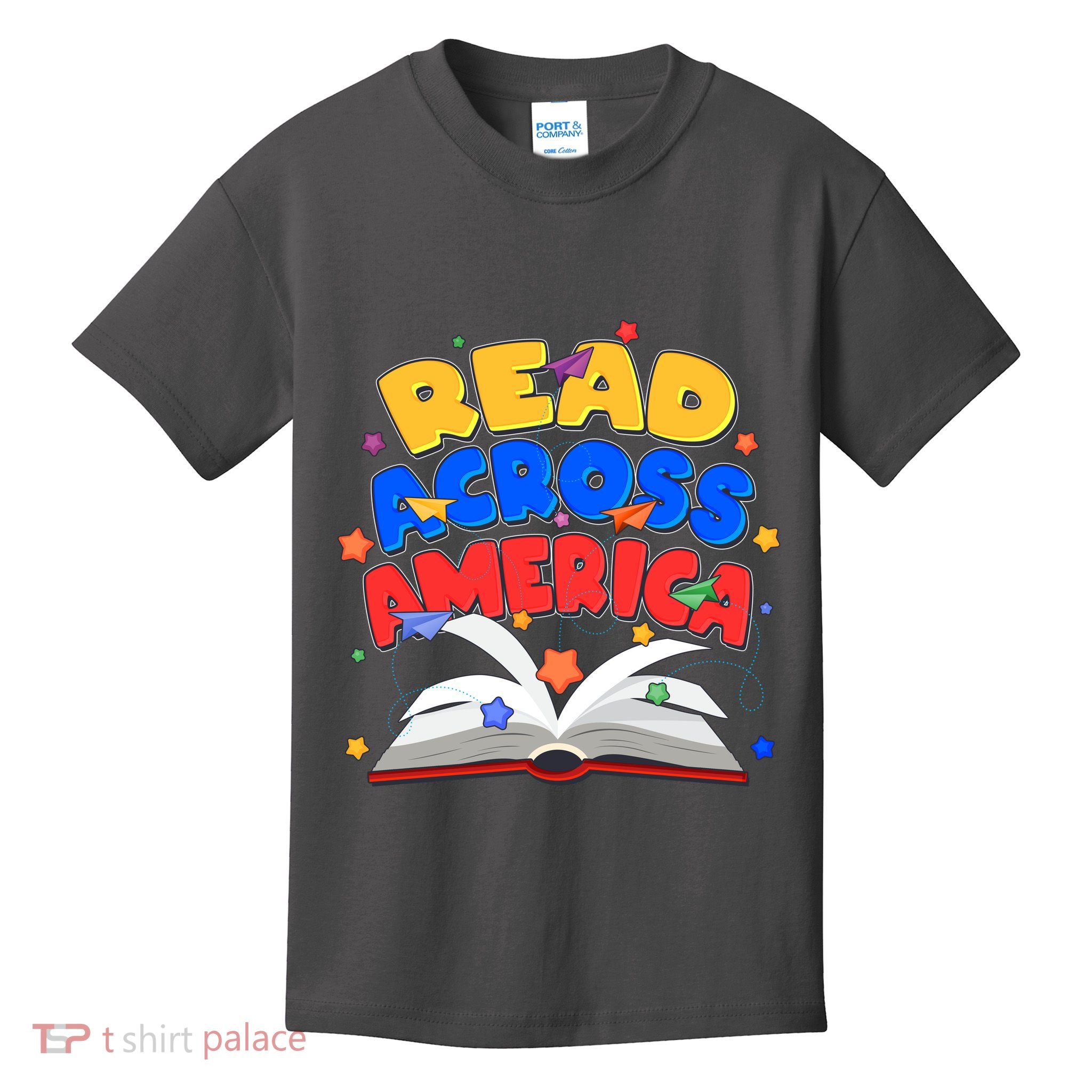 Read Across America Book Lover Kids T-Shirt