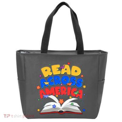 Read Across America Book Lover Zip Tote Bag