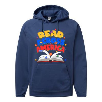 Read Across America Book Lover Performance Fleece Hoodie