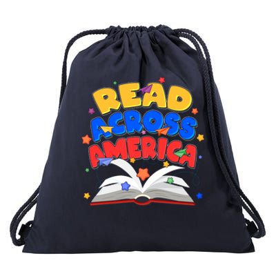 Read Across America Book Lover Drawstring Bag