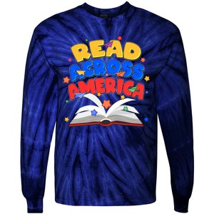 Read Across America Book Lover Tie-Dye Long Sleeve Shirt