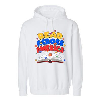 Read Across America Book Lover Garment-Dyed Fleece Hoodie