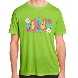 Retro Astrology August September Birthday Zodiac Sign Virgo Great Gift Adult ChromaSoft Performance T-Shirt