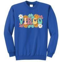 Retro Astrology August September Birthday Zodiac Sign Virgo Great Gift Sweatshirt