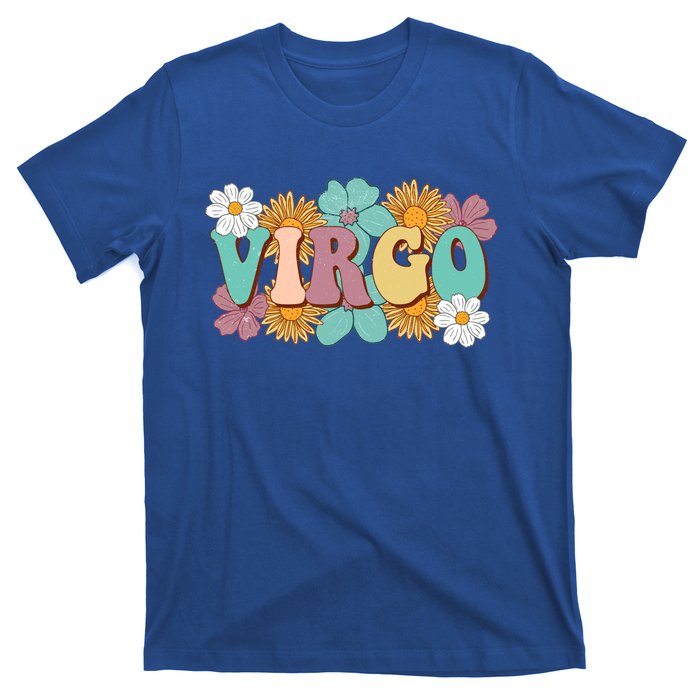 Retro Astrology August September Birthday Zodiac Sign Virgo Great Gift T-Shirt