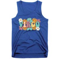 Retro Astrology August September Birthday Zodiac Sign Virgo Great Gift Tank Top