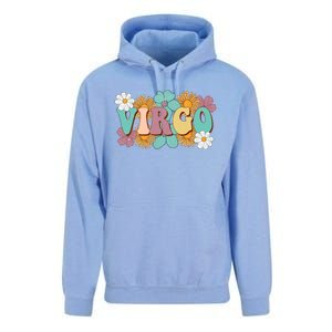 Retro Astrology August September Birthday Zodiac Sign Virgo Great Gift Unisex Surf Hoodie