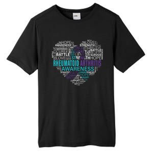 Rheumatoid Arthritis Awareness Hope Support Strong Warrior Meaningful Gift Tall Fusion ChromaSoft Performance T-Shirt