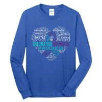 Rheumatoid Arthritis Awareness Hope Support Strong Warrior Meaningful Gift Tall Long Sleeve T-Shirt