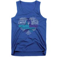 Rheumatoid Arthritis Awareness Hope Support Strong Warrior Meaningful Gift Tank Top