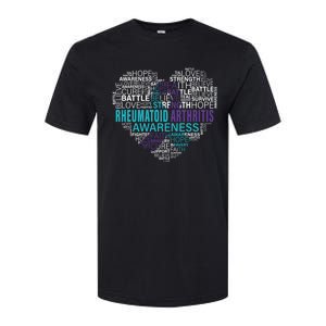 Rheumatoid Arthritis Awareness Hope Support Strong Warrior Meaningful Gift Softstyle CVC T-Shirt