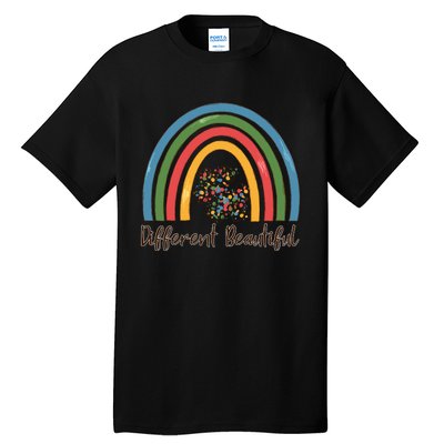 Rainbow Autism Awareness Tall T-Shirt