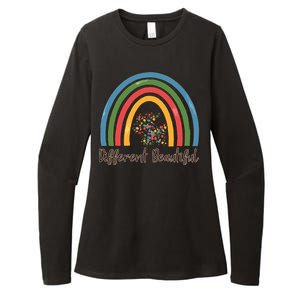 Rainbow Autism Awareness Womens CVC Long Sleeve Shirt