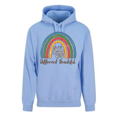 Rainbow Autism Awareness Unisex Surf Hoodie