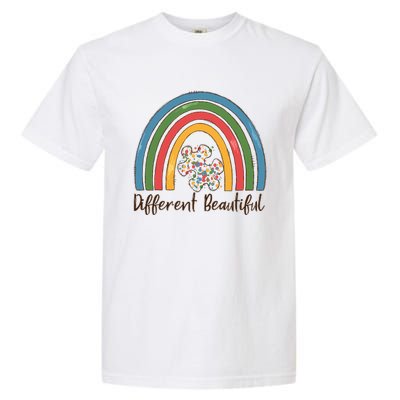 Rainbow Autism Awareness Garment-Dyed Heavyweight T-Shirt