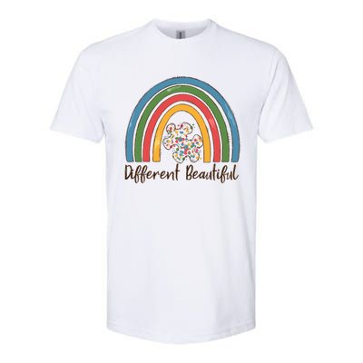 Rainbow Autism Awareness Softstyle CVC T-Shirt