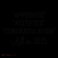 Retro Approved Accepted Congratulation All In 2025 Funny Flat Bill Trucker Hat